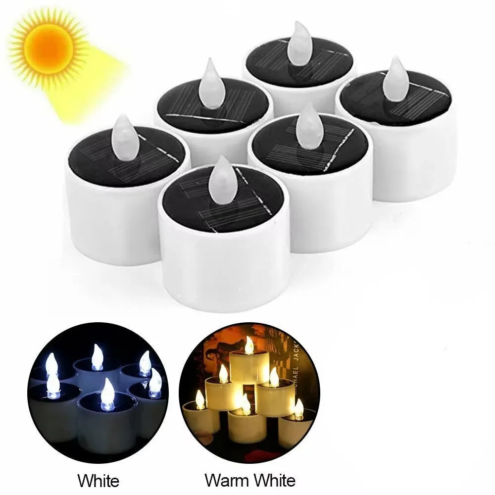 AuraFlame Solar Candles