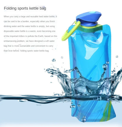 PocketSpring Portable Foldable Ultralight Water Bottle