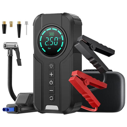 FLASH CHARGE - 4 in 1 CAR JUMP STARTER & MORE!