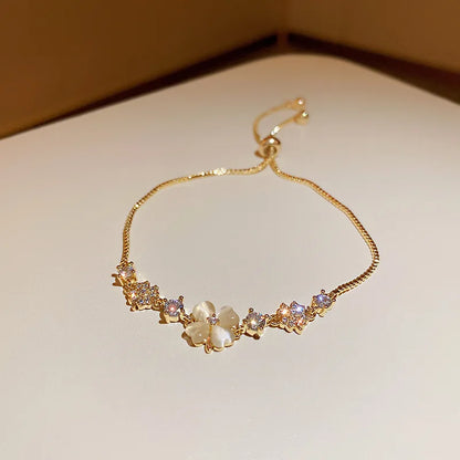 Cosmic Clover Opal Bracelet