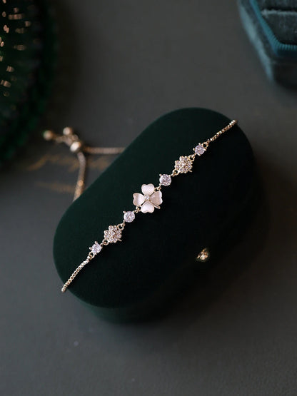 Cosmic Clover Opal Bracelet