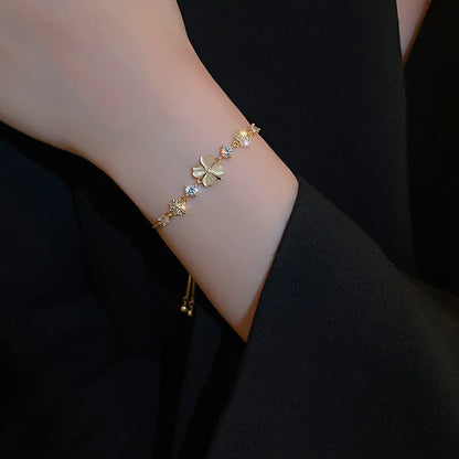 Cosmic Clover Opal Bracelet