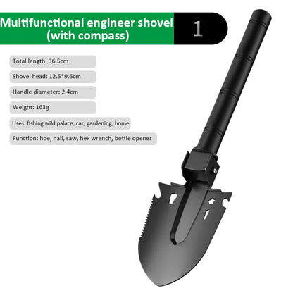 The Diggernaut Multifunctional Folding Shovel