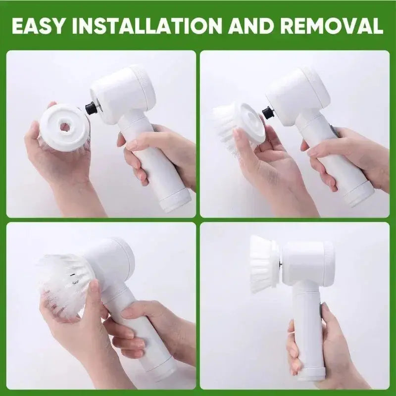 SPINI-SCRUB REPLACEMENT HEADS - SET OF 5 KEIKO