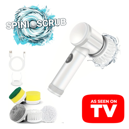 SPINI-SCRUB - THE ULTIMATE SPINNING SCRUB BRUSH!