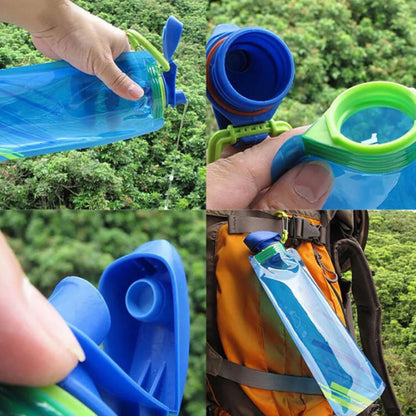 PocketSpring Portable Foldable Ultralight Water Bottle