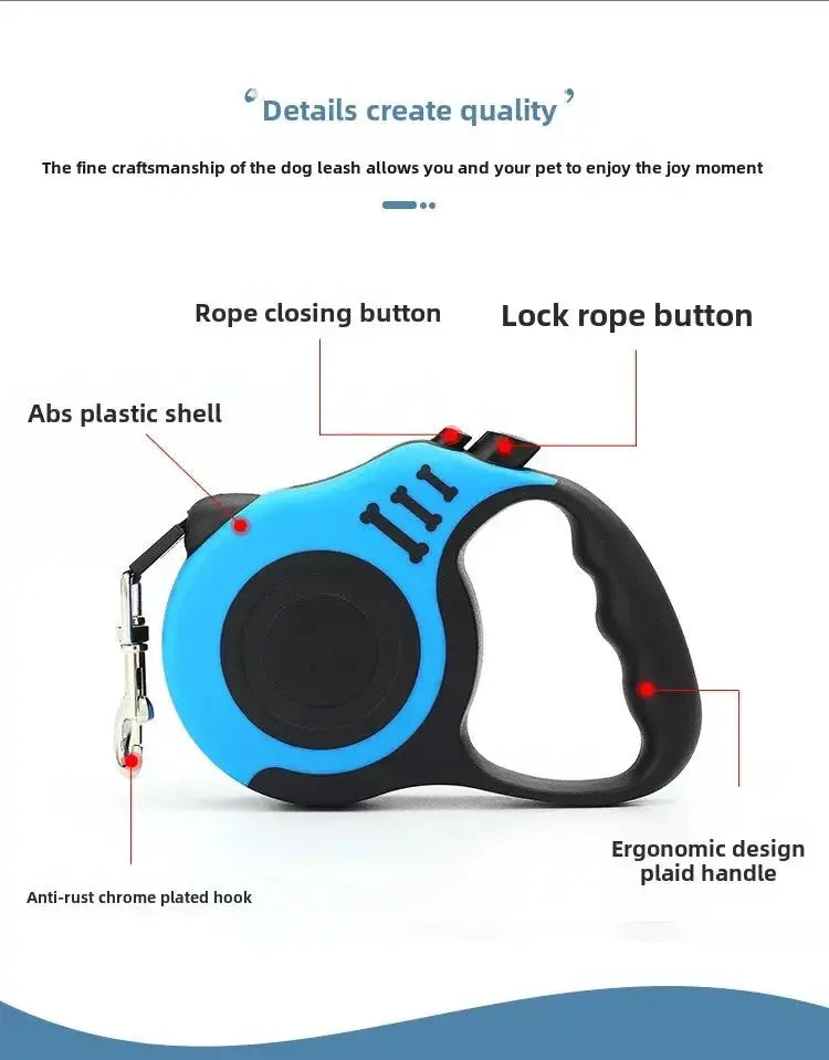 SecureStride Retractable Dog Leash KEIKO