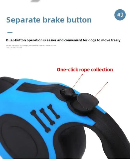 SecureStride Retractable Dog Leash KEIKO