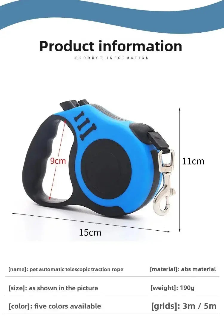 SecureStride Retractable Dog Leash KEIKO