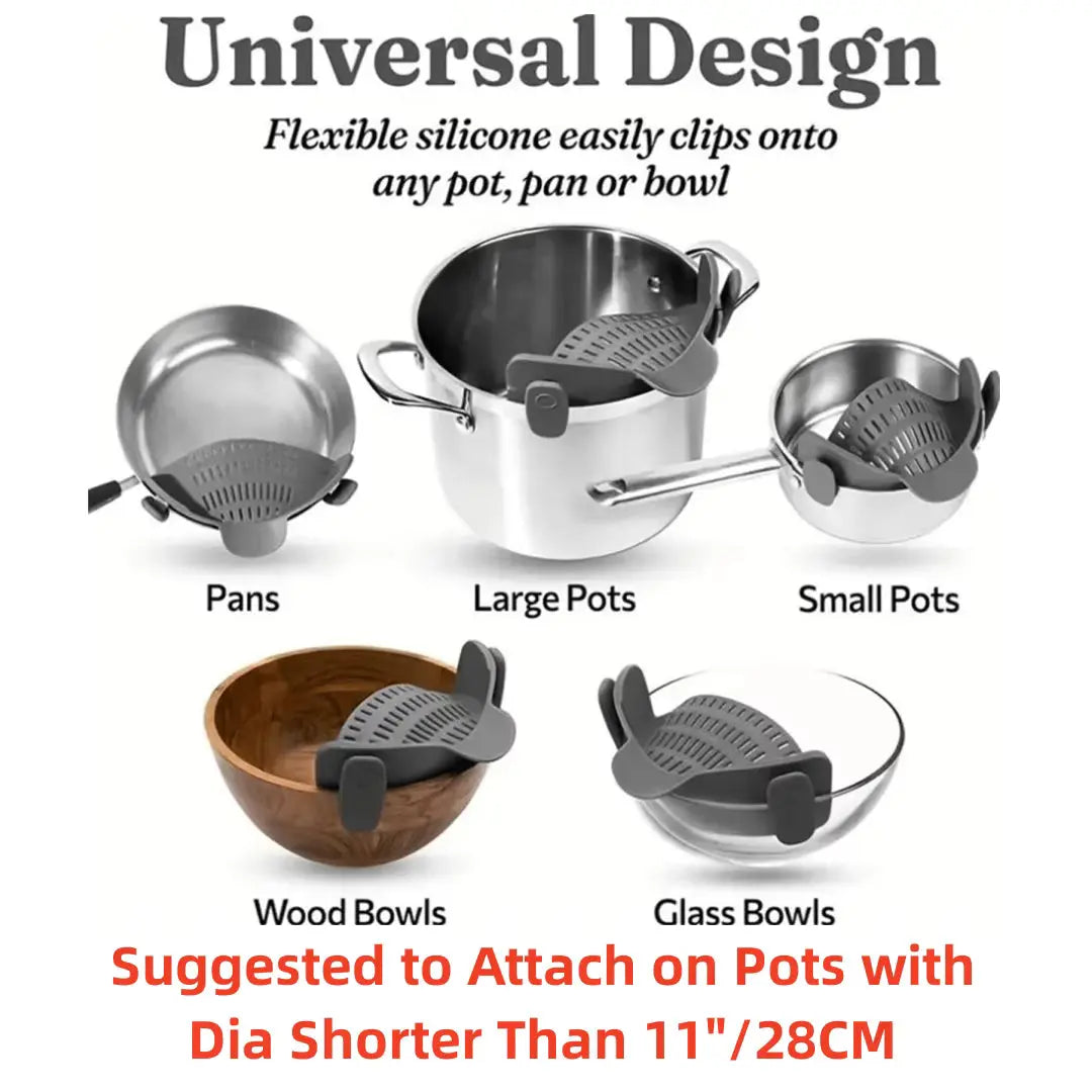 SnapStrain™ - Universal Pot Strainer KEIKO