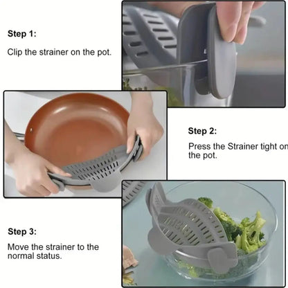 SnapStrain™ - Universal Pot Strainer KEIKO