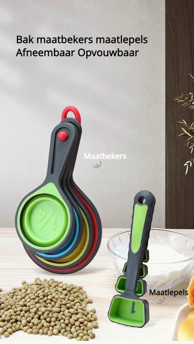 Stack-N-Stow Measuring Cup Set KEIKO