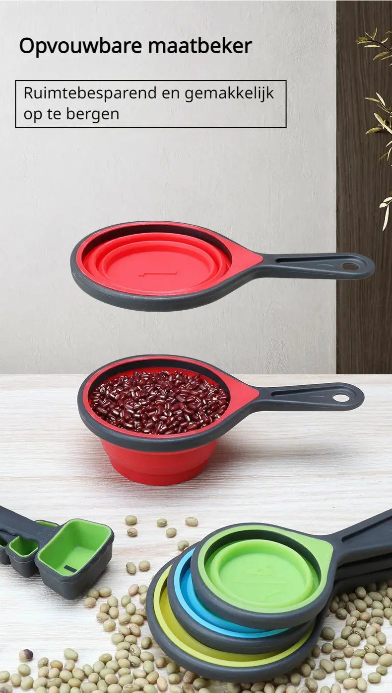 Stack-N-Stow Measuring Cup Set KEIKO