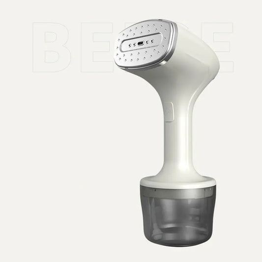 SteamSnap Wand handheld garment steamer in beige