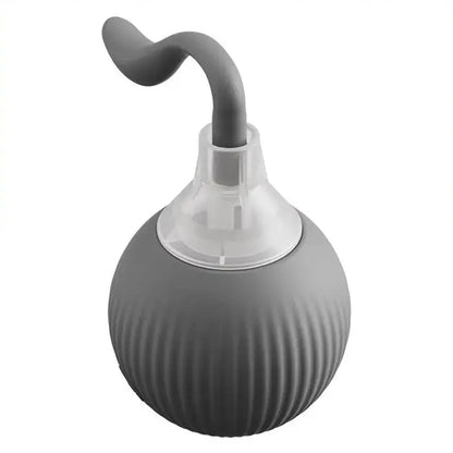 Super Drive Interactive Rolling Ball For Cats Magic Tail Gray KEIKO