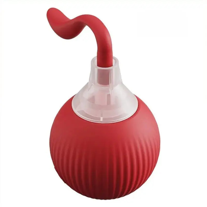 Super Drive Interactive Rolling Ball For Cats Magic Tail Red KEIKO