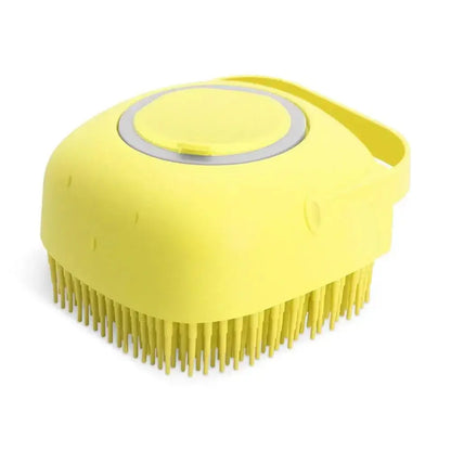 The BUBBLE BRUSH 2 in1 Bath Brush Comb with Shampoo Dispenser KEIKO