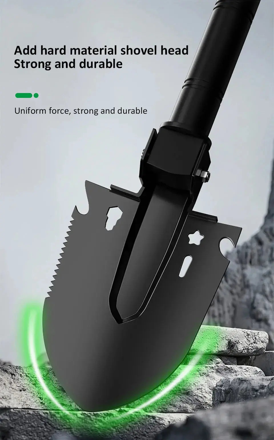 The Diggernaut Multifunctional Folding Shovel KEIKO