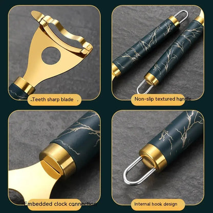 Cobb Gobbler GOLD stainless head close-up